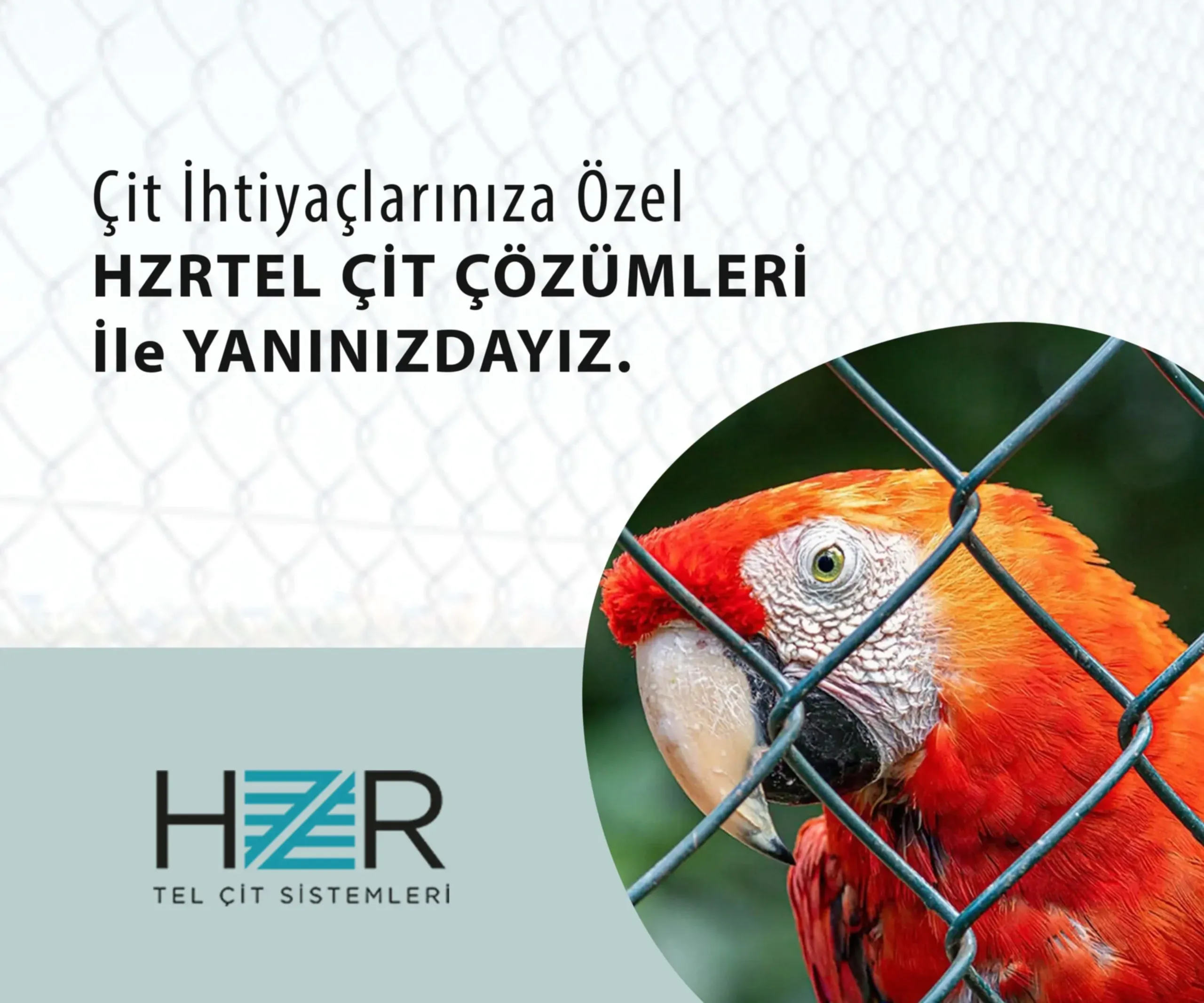 Tüm Tel Çit Sistemleri İçin Yanınızdayız